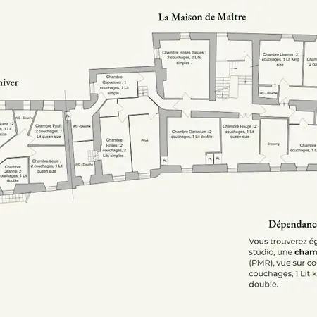 Casa de Férias Manoir Majestueux à Avec Piscine Privée Satillieu