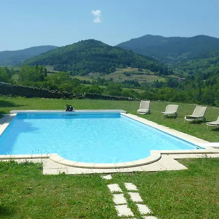 Demeure De 15 Avec Piscine Privee Jardin Clos Et Wifi A * Satillieu